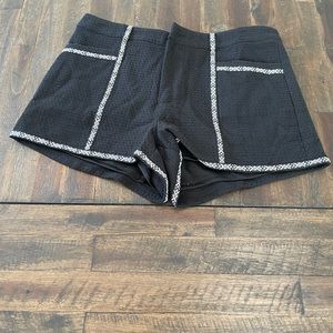 Anthropologie Black and White Shorts